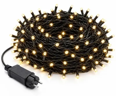 Zdjęcie produktu dla Łańcuch świetlny LED, ciepła biel, długość 80 metrów, 1000 diod LED