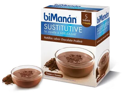 Obrázok produktu pre Bimanan Sustitutive Praline Custard 5 jednotiek