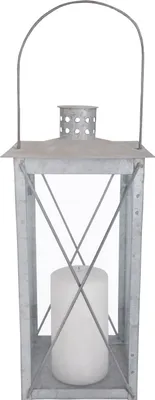 Produktbild von Esschert Design Altzink Laterne 35cm; OZ07