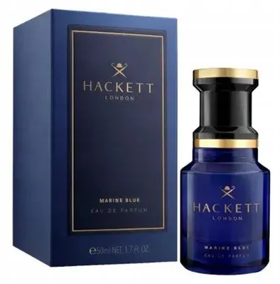 Obrázek produktu pro Hackett London Marine Blue EDP 50 ml - Pánský parfém, svěží mořská vůně
