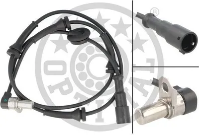 Produktbild von OPTIMAL ABS Sensor Raddrehzahl Vorne für LAND ROVER Discovery II (L318) 06-S847