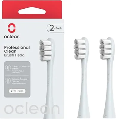 Obrázok produktu pre Oclean P1C9-X PRO DIGITAL, 2 kusov, Strieborná, Extra mäkké, Oclean, Blistr