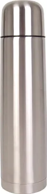 Image de Bouteille isolante en acier inoxydable avec gobelet 1L Bouteille thermique Thermokanne Gobelet