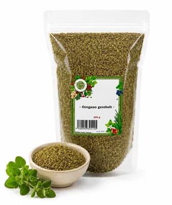 Produktbild von K T 250 g Oregano gerebelt & getrocknet - 1 A Qualität