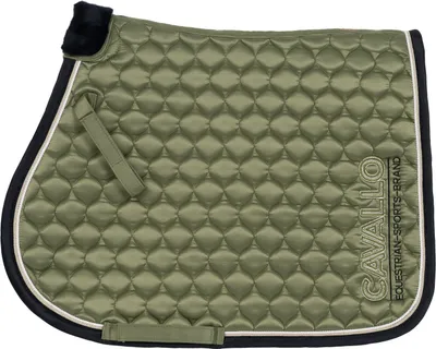 Produktbild von Cavallo HEATHER Schabracke green leaf Horsefashion 2022, Größe:VS
