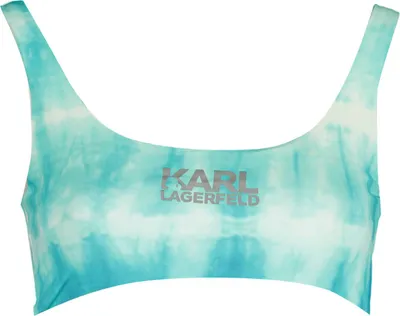 Image de Maillot de bain femme KARL LAGERFELD KL22WTP18 Couleur : Bleu, Taille : XS