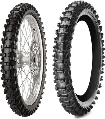 Obrázek produktu pro pár pneumatik PIRELLI 80/100-21 MX EXTRA X + 80/100-12 MX S