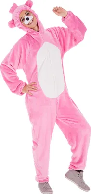 Produktbild von Kostüm Bärenoverall - pink, M