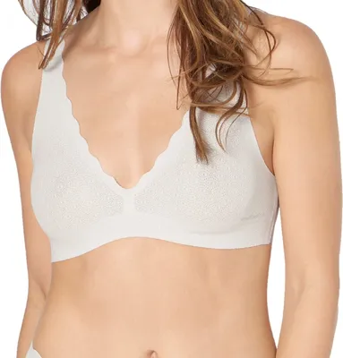 Produktbild von sloggi ZERO Feel Lace Bralette Nahtlos, Mit herausnehmbaren Push-Up Pads, Angenehm auf der Haut