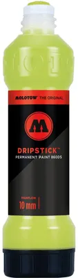 Produktbild von Dripstick Permanent Paint 860DS 70ml, cremegrün, Squeeze Bottle Packung mit 6 Stück