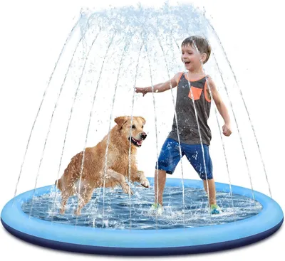 Produktbild von Splash Pad 170 cm, für Garten, PVC, Anti-Rutsch