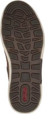 Produktbild von Rieker Herren Stiefelette warmes Innenfutter Reißverschluss & lose Einlage B3302, Größe:45 EU, Farbe:Braun