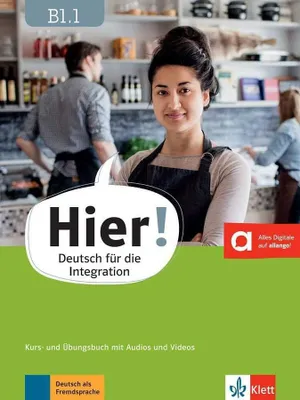 Image de Hier B1.1. Kurs- und Übungsbuch mit Audios und Videos