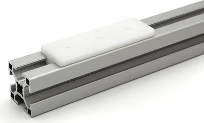 Produktbild von Gleiter glatt B - Typ Nut 8 B (Gleiter passt NICHT bei I-Typ Nut 8 Profilen)