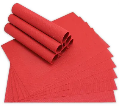 Produktbild von Tischsets BORDA 12er Set Rot als Tischuntersetzer