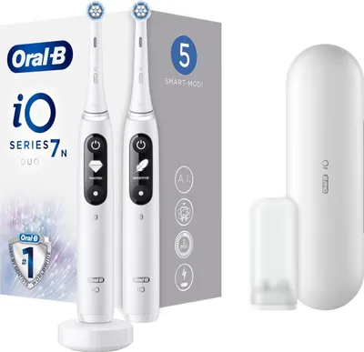 Obrázok produktu pre Oral-B iO Series 7 White Alabaster s 2. nástavcom