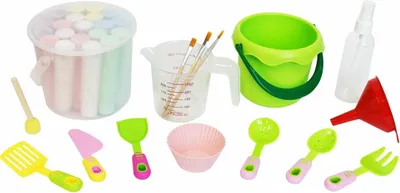 Produktbild von Straßenmalkreide Kreativ-Set für Kinder - buntes Malvergnügen
