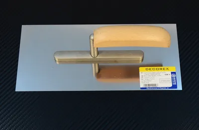 Produktbild von Edelstahl Zahnkelle Zahnspachtel Glättekelle Kelle, Glatt
