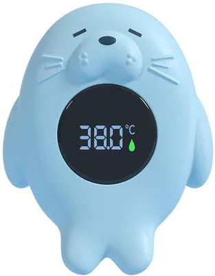 Obrázok produktu pre Elektrický kúpeľný teplomer pre bábätká – bezpečný a jednoduchý na používanie – s farebnou indikáciou