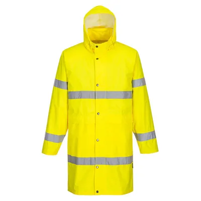 Produktbild von Portwest H442 Warnschutzregenmantel Yellow Gr. XXL