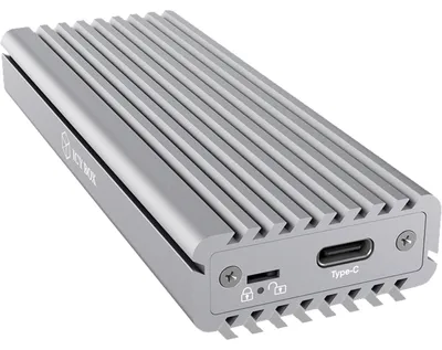 Zdjęcie produktu dla ICY BOX IB-1817MA-C31, Obudowa SSD, M.2, PCI Express 3.0, 10 Gbit/s, Połączenie USB, Srebrny
