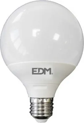 Immagine prodotto di Lampadina LED a globo ø95mm e27 10w 810lm 3200k luce calda ø9,5x12cm edm