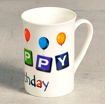 Produktbild von KESPER 45057 Becher HAPPY BIRTHDAY 250 ml / Kaffeebecher