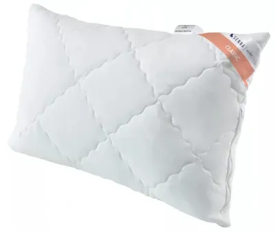 Obrázek produktu pro Polštář, polštář 50x60 CLASSIC COMFORT Senna Home nastavitelný, se zipem, bavlna, polyester, bílý