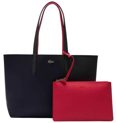 Immagine prodotto di LACOSTE borsa a tracolla borsa shopper Anna Shopping Bag Abimes Petunia blu scuro viola