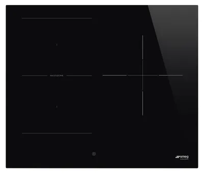 Produktbild von Smeg Classic SI1M4634D Kochfeld Schwarz Eingebaut 60 cm Induktionskochfeld 3 Brenner