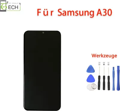 Produktbild von Für Samsung Galaxy A30 A305 2019 LCD incell Display Mit Rahmen Touch Screen