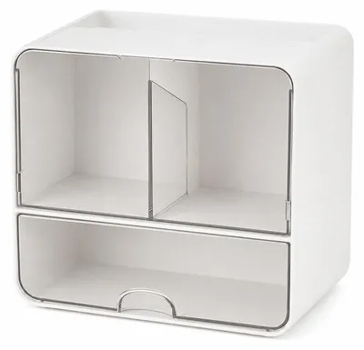 Obrázok produktu pre Verk 27668 Nástenný kozmetický organizér 17 x 16 x 11 cm, biely