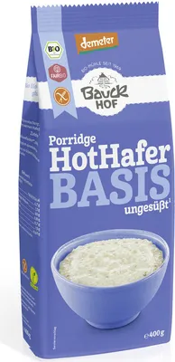 Produktbild von Bauck Mühle Hot Hafer Basis Porridge demeter  400g