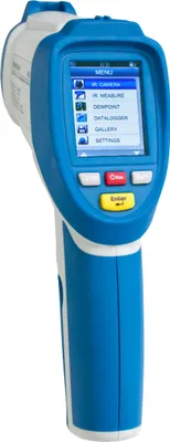 Obrázek produktu pro PeakTech P 4955 - IR teploměr  -50 É +2200¡C  50:1  s TFT, videem, fotografií a záznamníkem dat