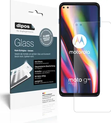 Obrázok produktu pre 2x ochranná fólia pre Motorola Moto G 5G Plus matná - proti nárazom 9H fólia dipos Glass plastové sklo