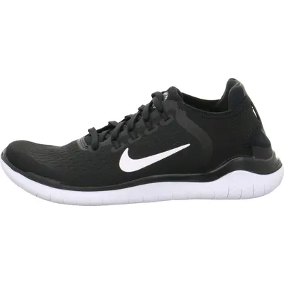 Produktbild von Nike Free RN 2018, Laufen, Weiblich, Erwachsener, Schwarz, Weiß, Einfarbig, Schnürverschluss