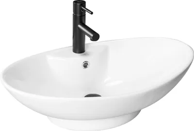 Produktbild von Rea Aufsatzwaschbecken Rosa Oval White