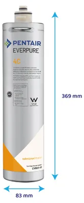 Produktbild von Wasserfilter QC4, 11355 Liter Kapazität, für 4C Kartuschen, EV9601-00