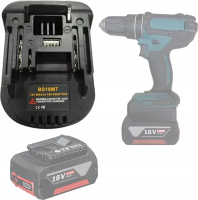 Obrázok produktu pre Rosfix Adaptér/konvertor z Bosch 18 V na Makita 18 V (BS18MT)