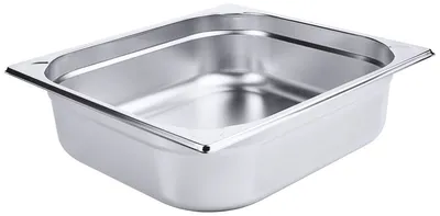 Produktbild von GN-Behälter, Gastronormbehälter, Edelstahl, GN 2/3, verschiedene Größen wählbar : GN 2/3, 100 mm Variante: GN 2/3, 100 mm