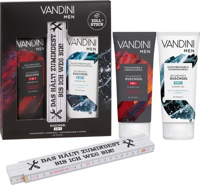 Immagine prodotto di Vandini MEN set regalo con regolo pieghevole Cura per l'uomo 1 pezzo