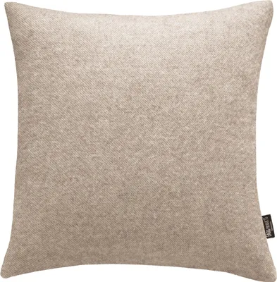 Produktbild von EAGLE PRODUCTS Schurwoll Kissenhülle Boston dunkelnatural 50x50