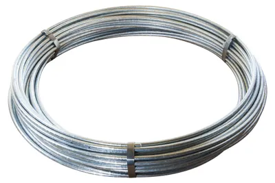 Produktbild von Obermoser Runddraht Ø10mm Stahl feuerverzinkt (25kg=40m), Bund mit 25kg, 1 Stk.