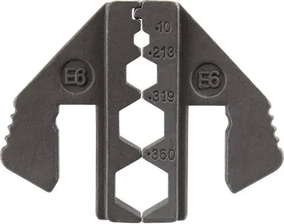 Produktbild von TOOLCRAFT PLE-0E6 Crimp-Einsätze Geeignet für Kabeltyp: RG59, RG58, RG6 Passend für Marke (Zangen): TOOLCRAFT PZ-500
