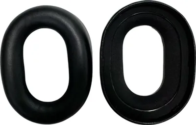 Zdjęcie produktu dla INF Wymienne nauszniki do Poly Voyager Surround 80 UC - 2 szt., skóra proteinowa, czarne