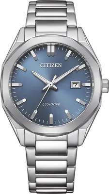 Citizen BM7620-83M Eco-Drive Solar Herrenuhr Stahl/Blaugrau 1