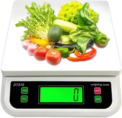Zdjęcie produktu dla Waga kuchenna 30 kg / 1 g - Cyfrowa waga precyzyjna - Wyświetlacz LCD - Funkcja tarowania - 6 jednostek - Waga do żywności - Cyfrowa waga