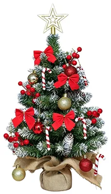Productafbeelding van Mini Kerstboom 60 cm met Decoraties