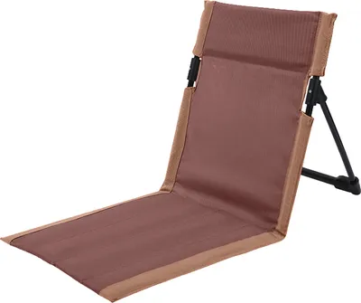 Produktbild von Outdoor Klappbarer Strandstuhl Camping Leichter Einzelstuhl Camping Tragbarer Freizeitstuhl Reisestuhl mit integrierter Rueckenlehne