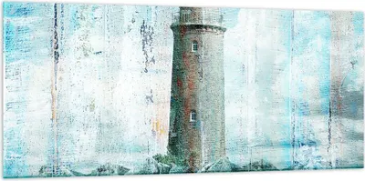 Produktbild von Bilder auf glas - laterne rock - 120x50cm - Glasbilder - Wandbilder - Kunstdruck - zum Aufhängen bereit - Wanddekoration aus Glas - Glas Bilder - Wandbild auf Glas - Einteilig - GAB120x50-3897